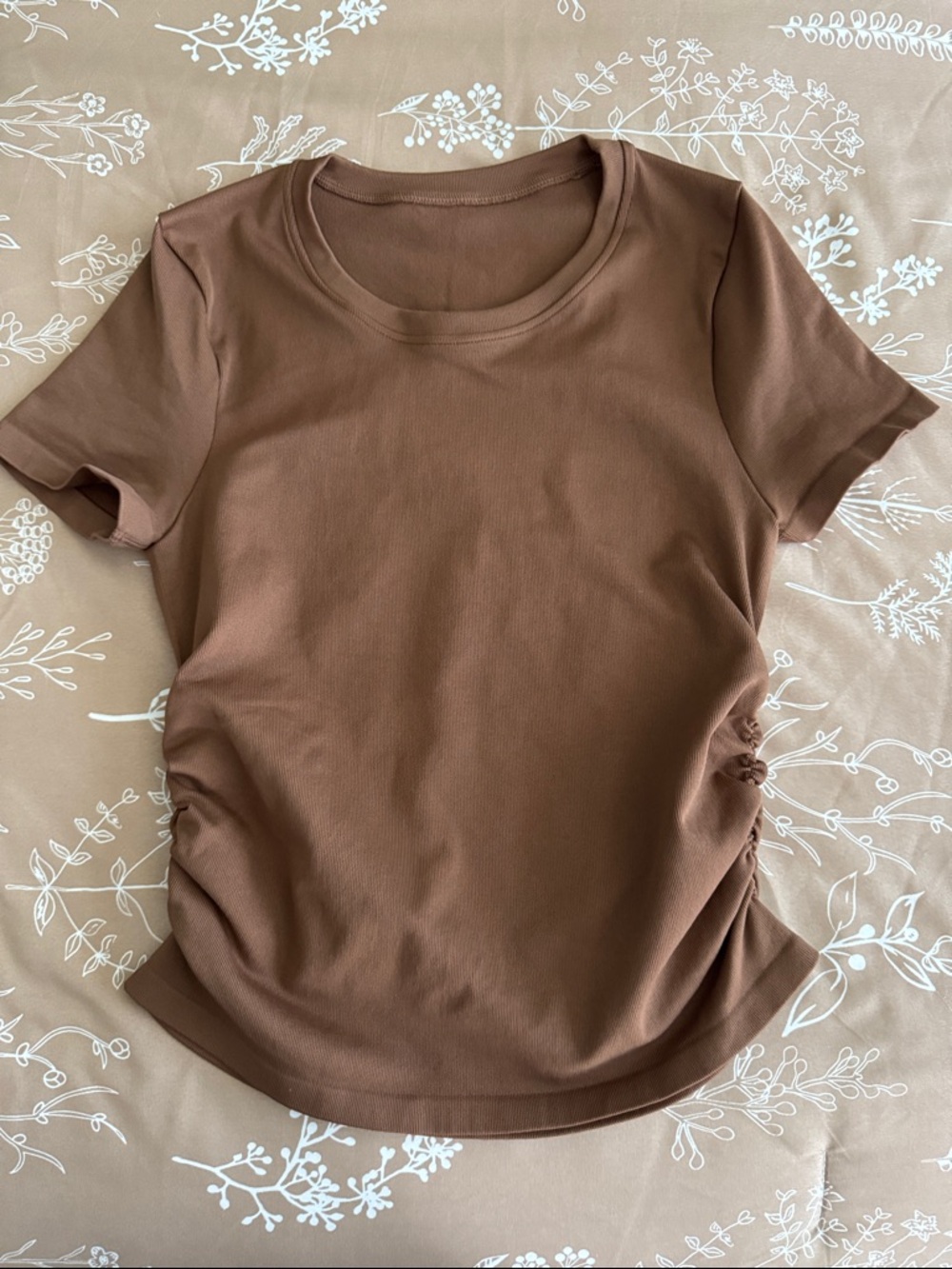Classic Brown Short-Sleeve Women’s Tee
